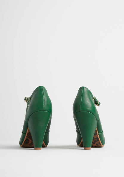 Armed With Charm T-Strap Heel